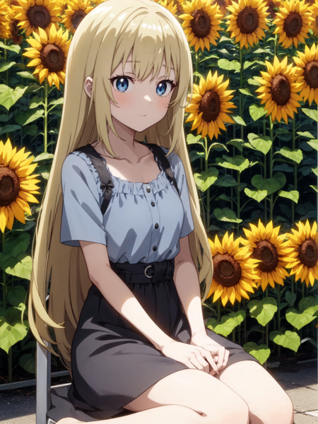 38164-2377189004-(anime screencap style),1girl, solo, relaxing, sunflower, cute, innocent.png